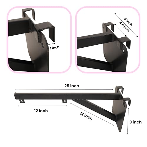 Image of Axmon Baby Cradle Jhula | Heavy Duty Iron Frame Kids Cradle | Weight Capacity Up to 20 kg | Baby Swing Hanger with 1 Inch Support Sheet, Pillow, Safety Belt & Mosquito Net | 5 Colour