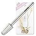 Pana 3/32" Safety Bit Nail Carbide Bit - Silver Color (Grit: Medium - M) for Electric Dremel Drill Machine