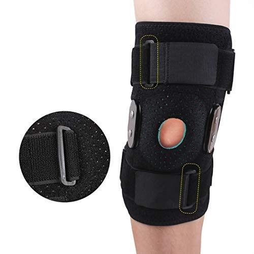Rodilleras menisco y ligamento para Artritis Soporte de soporte de rodilla, inmovilizador médico Rodilla Soporte protector de guardia ortopédico for la cepa de ligamento de fractura de la rodilla, les