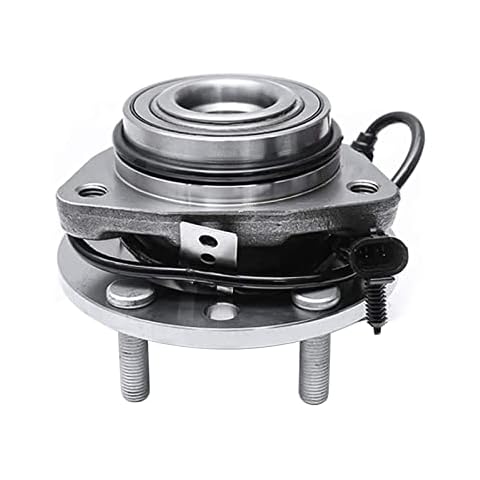 OWLAUTO 513124 Front Wheel Hub Bearing Assembly Replacement for 97-05 Chevy Blazer 97-04 S10 97-05 GMC Jimmy 97-04 Sonoma 98-00 Isuzu Hombre 97-01 Oldsmobile Bravada 4WD 5-Lugs W/ABS Cover