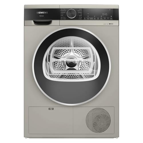 Siemens 9 kg Fully Automatic Front load Condenser Tumble Clothes Dryer WP41G208IN, Silver Inox, Inbuilt Heater