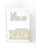 La Biblia Latinoamérica [bolsillo] cartoné blanca, con uñeros
