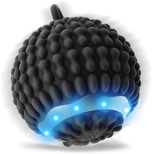 Physical Vibration Therapy Ball - Rechargeable Vibrating Massage Ball for Reduce Hand Trem...
