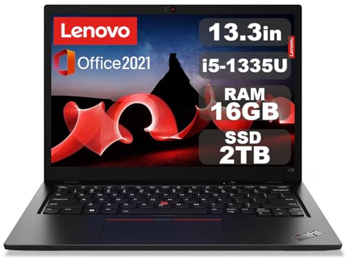 �y�����ςݕi�zLenovo ThinkPad L13 Gen 4 �m�[�g�p�\�R�� Core i5-1335U DDR5������16GB SSD2TB 13.3�^ WUXGA(1920×1200) IPS ����� Web�J���� ���{��L�[�{�[�h Office 