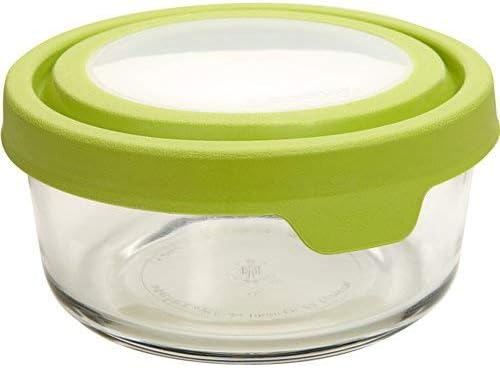 Green Glass TrueSeal 2-Cup Food Storage Canister