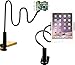 Produktbild Voarge 3 in 1 Set Handy Halterung, mit Zwei Arten Schwanenhals Halter, Universal Ständer für iPhone Smartphone Handy Tablet 360° Drehen Schwarz