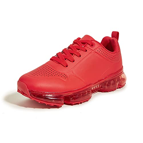 Image of LUCKY STEP Women Air Cushion Fashion Sneakers Breathable Casual Comfortable Lightweight Walking Shoes