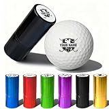 Lihome Personalized Golf Ball Stamp - Reusable & Waterproof Golfing Stamper - Ideal Gift for Golfers, Dads, Retirement, Durable Custom Golf Accessory for Father’s Day, Birthday & Christmas