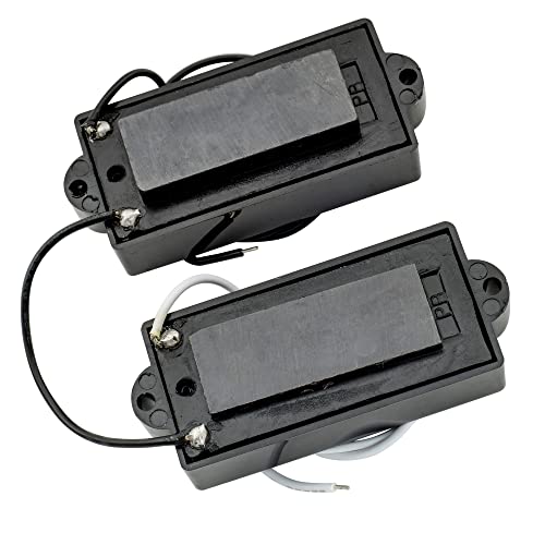 Wilkinson WOPB Vari Gauss Ceramic 4-String Precision Bass Humbucker Pickups Set for PB Style Electric Bass Black - Image 4