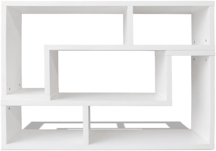 vidaXL TV Stand White MDF and Engineered Wood Modular TV Stand