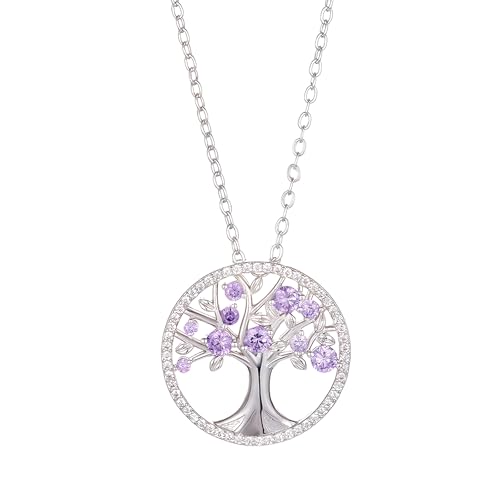 Manqyi Árbol de la Vida Collar, Collar Árbol de la Vida, Collar Colgante Arbol de la Vida, Colgantes Arbol de la Vida, Plata Esterlina Árbol Colgante, Mujer Collar Arbol de la Vida, Regalo para Mujer