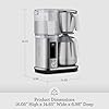 Breville Luxe Drip Coffee Machine, Brushed Stainless Steel, Thermal Carafe, BDC465BSS