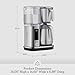 Breville Luxe Drip Coffee Machine, Brushed Stainless Steel, Thermal Carafe, BDC465BSS