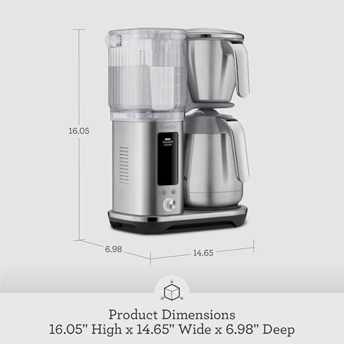 Breville Luxe Drip Coffee Machine BDC465BTR, Black Truffle, Thermal Carafe by Breville - Image 6