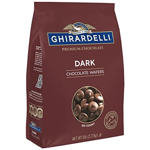 Ghirardelli Dark Chocolate Wafers 5lb Cover