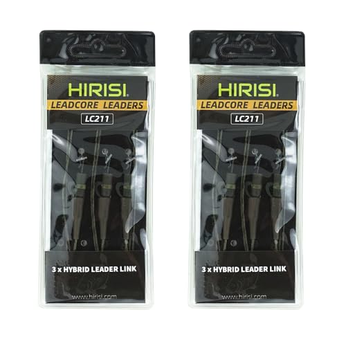 6pcs Karpfenangeln FüHrer Kernlinie Karpfen Clip FüHrt Linie Haar Rig Gebunden Drehverbinder ZubehöR (FBA-LC211)