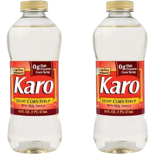 Karo Light Corn Syrup (2x473ml) - Maissirup aus den USA – Doppelpack zusammengestellt durch Pikaflor