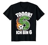 6. Geburtstag Junge Fußball Geschenkidee Tshirts