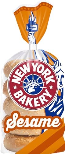 New York Bakery Sesame Bagels 5 pack