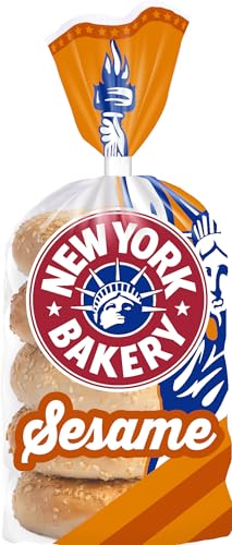 New York Bakery Sesame Bagels 5 pack