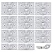 KUIDAMOS 20PCS 3V SMD Perline Lampada con Bordo in Fibra di Vetro Lenti concave Fliter Strisce per Riparazione TV LED Pannello LED Fai da Te(20PCS)
