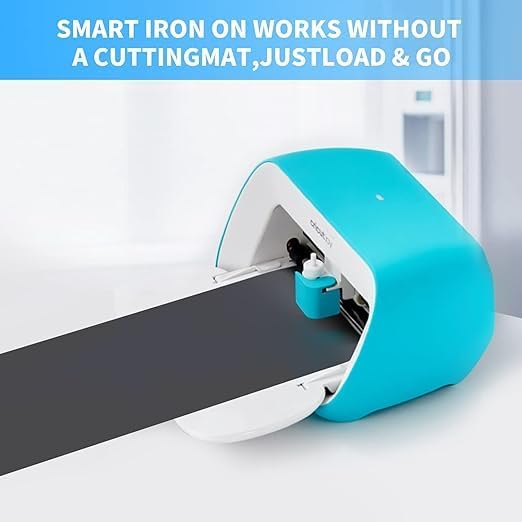 Miniatura 5 de Plancha inteligente para CRI-Cut Joy, 15 hojas (5.5 x 12 pulgadas), vinilo de transferencia de calor para camisa, fácil de cortar y desmalezar para