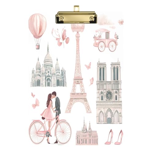 Porte-bloc acrylique transparent résistant aux rayures pour une écriture fluide