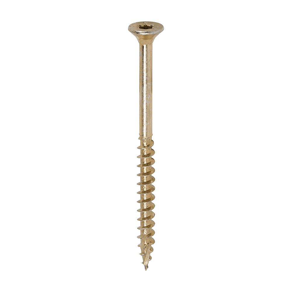 TIMCO C2 Clamp-Fix Multi-Purpose Premium Screws - TX - Double Countersunk - Yellow - 5.0 x 70 - Box of 200