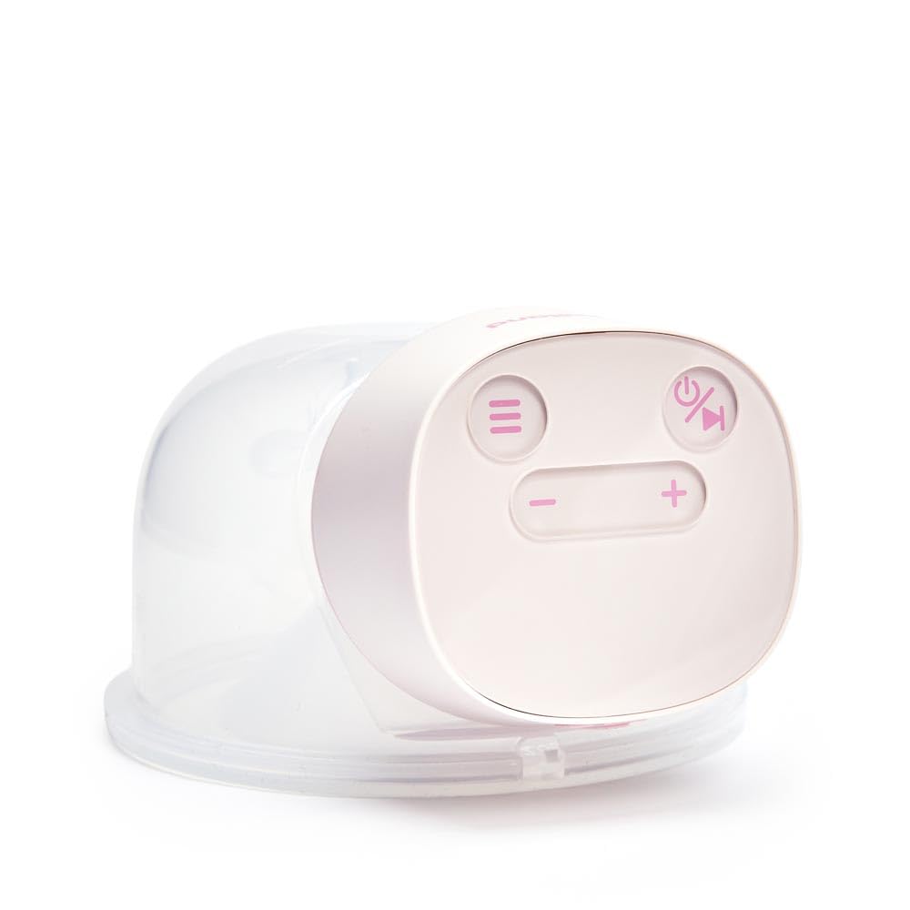 Miniland Easy Flow Przenośna elektryczna laktator | 2 tryby, 9 poziomów jasności, wyświetlacz LED, ładowanie przez USB, 180 ml BPA Free