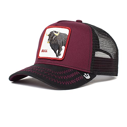 Goorin Bros. The Farm Trucker Chapeau, Wine Bull, Taille unique Cover