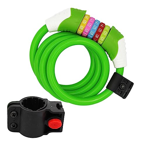 BCOATH 1Pc 5 Fechadura De Bicicleta Resistente Fechadura De Ferro Porta Deslizante Trava De Espiral