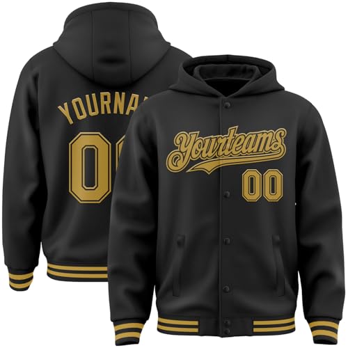 Custom Hoodie Baseball Jackets Personalized Varsity Letterman