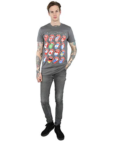 Absolute Cult The Rolling Stones Homme Voodoo Lounge Flag T-Shirt - Les Beatles, Paul McCartney, John Lennon, RIngo Starr, George Harrison Absolute Cult The Rolling Stones Homme Voodoo Lounge Flag T-Shirt – Image 6