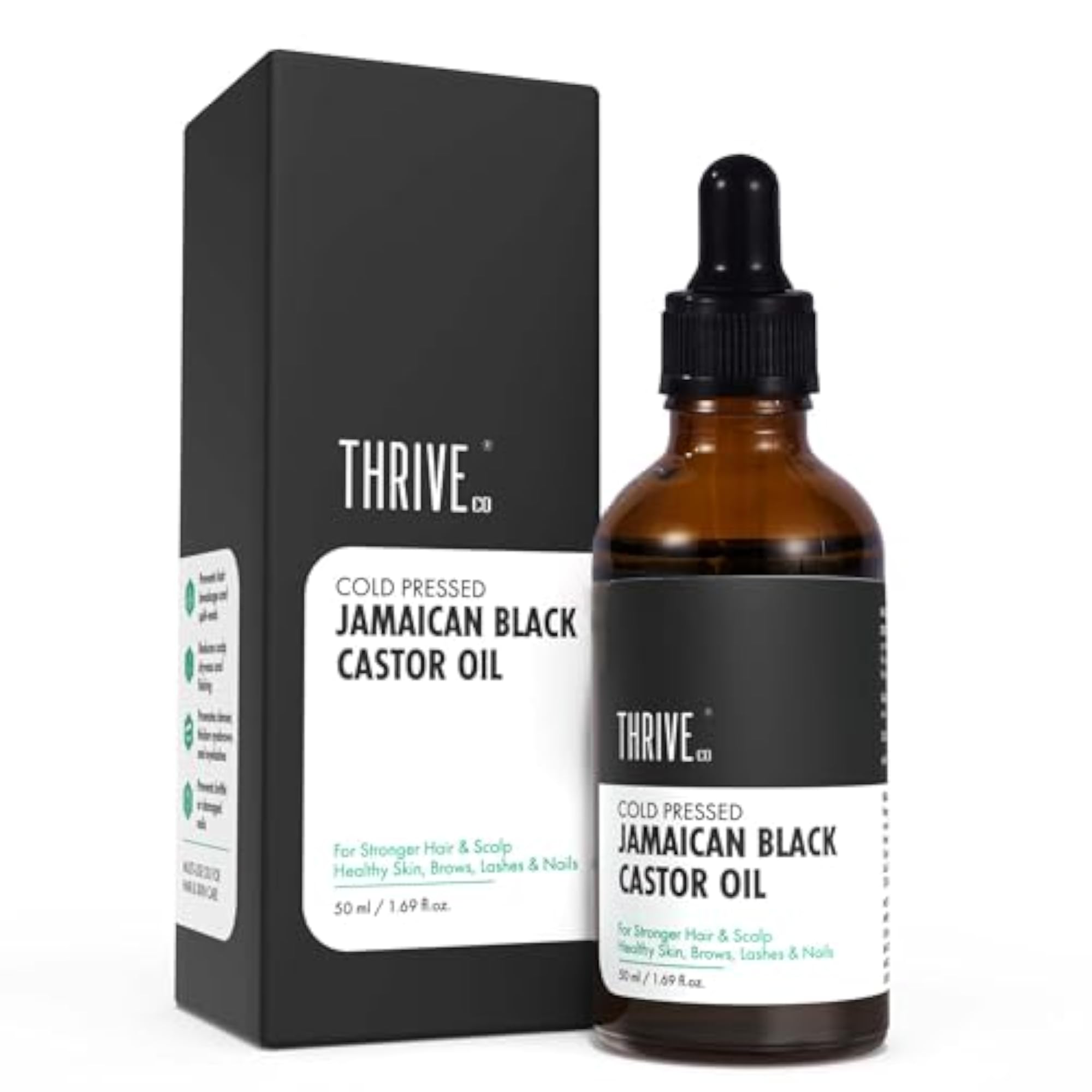Cold-Pressed Jamaican Black Castor Oil, Hair and Skin