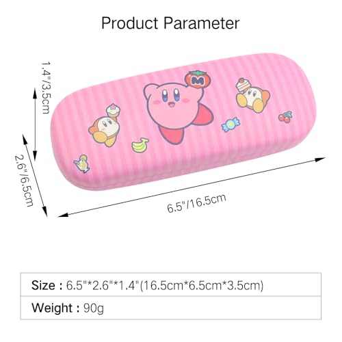Image of PERFECTSIGHT Hard Shell Eyeglasses Case, Kawaii Protective Glasses Case for Kids, Cute Eyeglass Case for Women Men Girls
