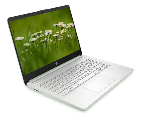 Image of HP AI-Powered 14 inch HD Laptop with Microsoft Office and 1TB Cloud Storage Included for 1-Year| 16GB RAM|128GB SSD| Intel 4-Core CPU| Webcam| Wi-Fi| Bluetooth| Ultra Light|Windows 11| RK Bundle| Green