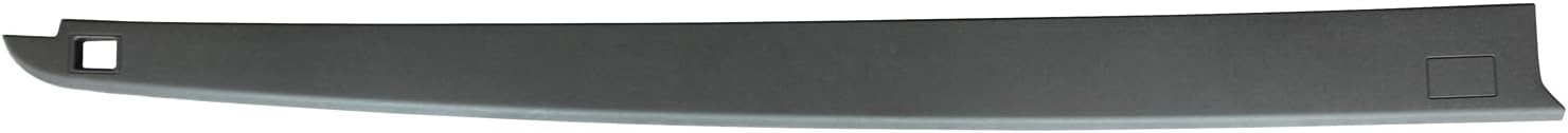Upgrade Your Auto Replacement Black Textured Polypropylene Passenger Side Truck Bed Rail Cap - CRSHX03702