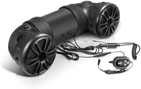 BOSS Audio Systems ATV25B ATV 6.5 Inch Weatherproof Powered Speaker System