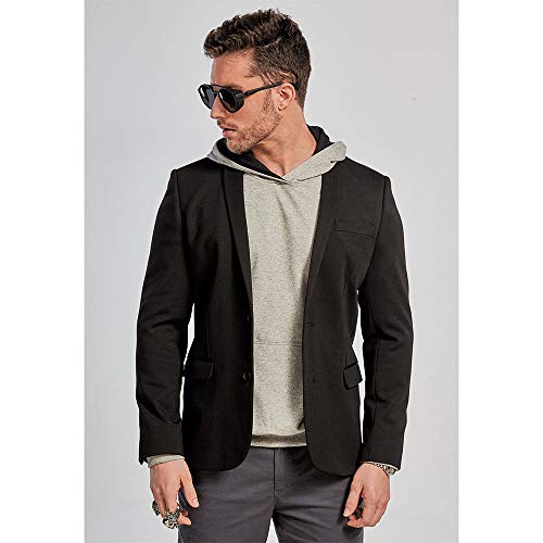 Blazer docthos malha lisa doc 03 / doc 04 f 790 003 preto 48