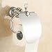 Produktbild Toilettenpapierhalter Papierhalter Glas Kristall Dekorative Messing Toilettenpapierhalter Wasserdichtes Gewebe Chrom Finish Badezimmerzubehör