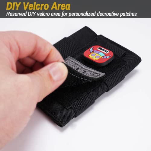 Viperade Ve9 Edc Organizer Pouch, Edc Pocket Organizer For Men, Slim Edc Pouch With Diy Patch Area, Edc Pouch Organizer For Daily Carry #TOP2