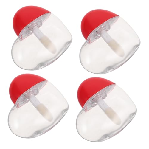 LALADEFIEE 4pcs Refillable Lip Gloss Tubes for Diy Lipstick and Lip Gloss Making Durable Empty Containers for Custom Colors for All Occasions