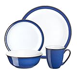 imperial mikrowelle Gebrauchsfreundliches Design Denby Tafelservice Imperial Blue (in Einer Box), 16-teilig
