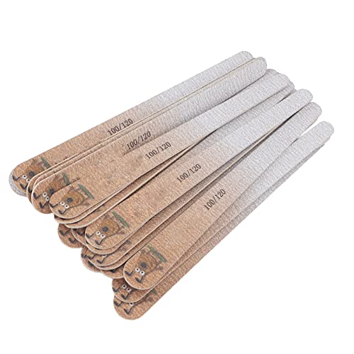 20PCS Professional UNIG Arquivos de 100/120 Ferramentas de Mani Lavável de Dupla Face para Salão de