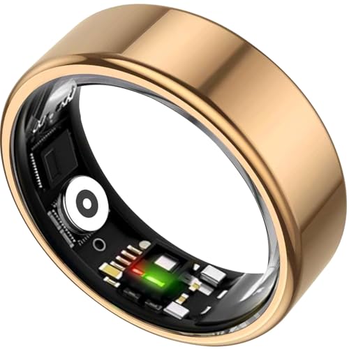 Smart Ring for Women&Men-Activity/Sleep/Heart Rate/HRV/Stress/Women's Health Tracker-IP68 Waterproof/Wearable-No Subscri - Detailed View