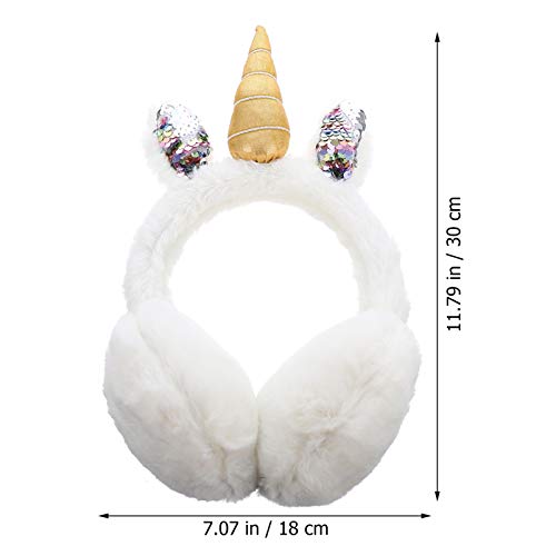 Didiseaon 1pc Adorable Plush Ear Muffs for Boys and Girls Warm Cold Weather Ear Covers Soft and Skin-friendly Earmuff for Boys and Girls Accessory4