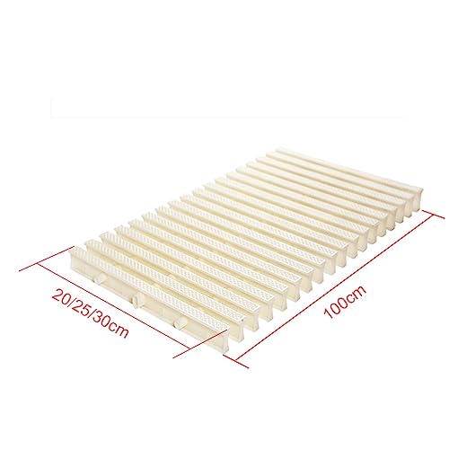 Grilles de drainage piscine anti-obstruction en ABS robuste