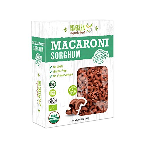 Big Green Organic Food- Organic Sorghum Macaroni, 8.8oz, Gluten-Free, Non-GMO, Vegan (1) image 4