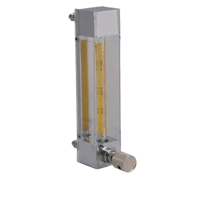Débitmètre d'eau liquide transparent LZB-3 | Mesure précise 2,5-25 ml/Min