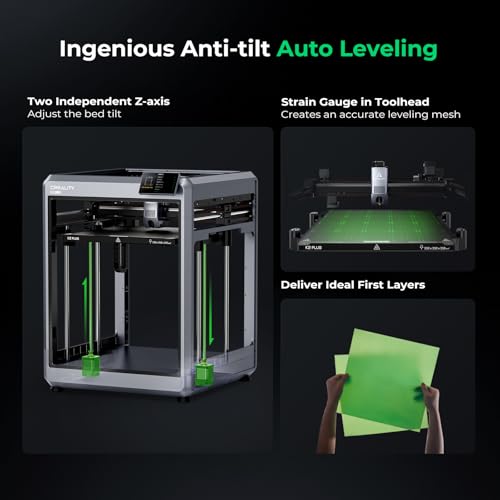 Creality K2 Plus Combo 3D Printer, Multi Color Printing with New CFS 600mm/s High-Speed Full Auto-Leveling Dual Al Camera Next-Gen Direct Drive Extruder Large Build Volume 13.78x13.78x13.78inch by Creality - Image 9